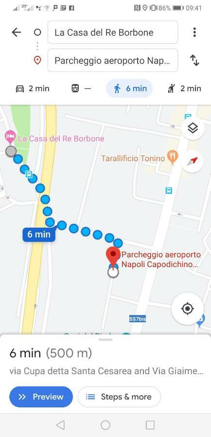 Apartmán La Casa Del Re Borbone Neapol Exteriér fotografie